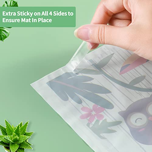 Disposable StickOn Placemats 50 Pieces for Baby, Kids Toddler