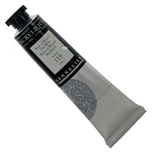 Sennelier Extra-Fine Artist Acryliques titanium white 116 60 ml