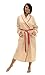 Del Rossa Womens 100% Cotton Printed Flannel Bathrobe Robe
