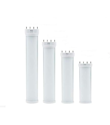 Satco S8316 9W 3500K Compact Fluorescent Bulb – G23-2 2-Pin T4 Quad Tube, 525 Lumens (5-Pack)