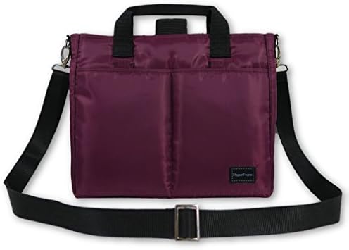 HyperVogue 13-15 inch Laptop Case Bag with Shoulder Strap For Macbook/Notebook/Laptop/Tablet(Purple)