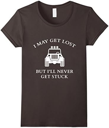 Women's Jeep Saying T-shirt Medium Asphalt
