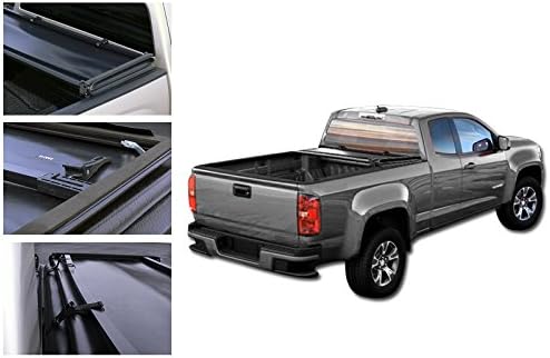 14-UP CHEVY/GMC SILVERADO/SIERRA/NEW BODY STYLE, (STD/EXT/CREW CAB), 6.5' SHORT BED VINYL TONNEAU COVER(TRI-FOLD)