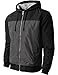 Hat and Beyond WV Mens Hooded Lightweight Two Tone Windbreaker Lightweight Slim Fit Casual Zip up Jacket