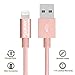 Aonear Lightning Cable 2Pack 6Ft 10Ft 8Pin Rose Gold iPhone Charging Cable USB Data Cable for iPhone 6/6s/6 Plus/5/5c/5s