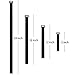 CandyHome 30 Pack Reusable Fastening Cable Straps and Cable Ties Set, Adjustable Multipurpose Hook and Loop Securing Straps for Cord Management