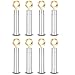 Wine Bottle Cork String light, 8 Pack 20-LEDs 39 Inch AA Battery Power Warm White Cork Starry Lights for Bottle DIY, Table Decorations, Christmas, Wedding, Halloween, Party, Festival Décor by STYDDI