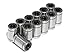PerfecTech 12pcs LM8UU Linear Ball Bearing Bush Bushing for 3D Printer