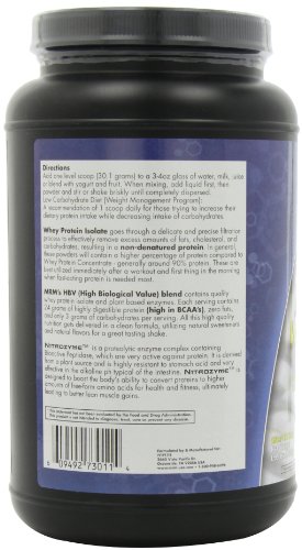 MRM - Whey Protein Isolate, Supports Muscle Building and Recovery (French Vanilla, 1.9 lbs)