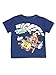 Mickey Mouse and The Roadster Racers Boys Short Sleeve Tee (3T, Navy)