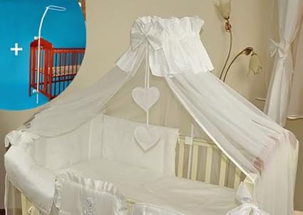 cot bed drapes
