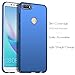 anccer Huawei Y7 Prime 2018 / Huawei Y7 2018 / Huawei Nova 2 Lite Case [Ultra-Thin] [Anti-Stain] [Anti-Drop] Premium Material Slim Full Protection Cover (Smooth Blue)