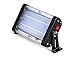 Solar LED Barn Light, 4,000mah Li-ion Battery for Outdoor/Indoor Flood Light with Remote Control, 1,000 Lumen by spc