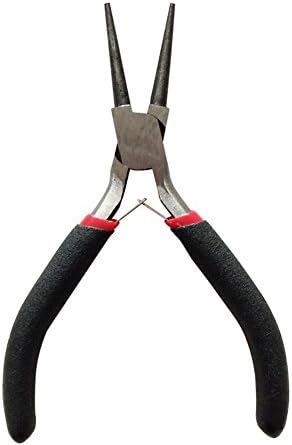 PekH Pliers Electrical Micro Sofe Metal Wire Cutters Cutting Side Flush Cutting Pliers Diagonal Cutting Pliers (Needle Nose with Teeth)