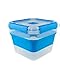 Cool Gear 14 Cup Expandable Food Storage Blue (Plastic, 14 cups)