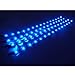 Cutequeen 30cm LED Car Flexible Waterproof Light Strip Blue (pack of 4)