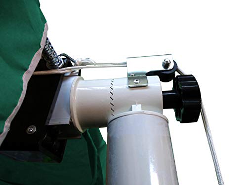 QUICK STAR Standmarkise 3,75x2,25m Terrassenüberdachung Dubai Grün – Bild 6