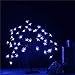 Bonsai Tree Light Artificial Tree Led Flower Cherry Blossom Light Adjustable Branches Battery Operated for Room Decoration and Gift (Blue)