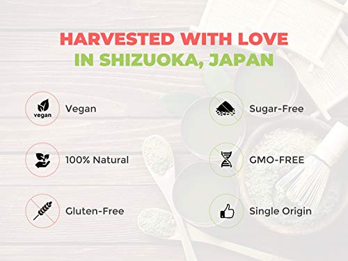image for Japanese Green Tea Company Matcha Green Tea Powder - 100% Natural, Veg