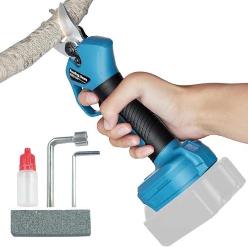 Akku Astschere Elektrische Gartenschere für Makita 18 V mit LCD-Display, Bürstenloser Motor, Elektrische Astsäge,Elektrische Astschere zum Beschneiden von Bäumen und Obstbäumen(ohne Akku) thumbnail 1