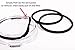 2 Pack Replacement Rubber Gasket Seal Ring 30 ounce oz Tumbler Vacuum Stainless Steel Cup Flex Spare O-Ring Top Lid CocoStraw Brand (2 Pack Gaskets - 30oz) (2 Pack Gaskets - 30oz)