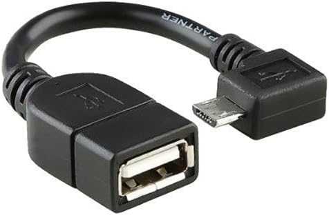 Samsung Galaxy S5 Micro USB Host OTG Cable - Micro USB B/Male to USB2.0 A/Female OTG Host Cable for Samsung Galaxy S2 SII S3 SIII S4 SIV S5 SV
