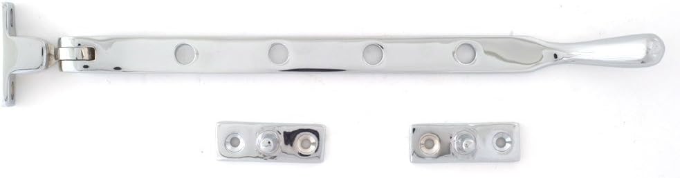 From The Anvil Polished Chrome 10 Inch Peardrop Stay, Polished Chrome Plate, 279mm