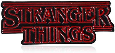 Pin Badges Brooches for Men Women,Cartoon TV English Letter Stranger Things Badge Clothes Brooch Pin Jewelry Decor - 2#