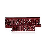 Enamel Pin Cute Funny Lapel Pins for Backpacks Clothes Jackets Hats,Cartoon TV English Letter Stranger Things Badge Clothes Brooch Pin Jewelry Decor - 2#