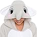 Funziez! Adult Onesie Halloween Costume - Animal and Sea Creature - Plush One Piece Cosplay Suit for Adults, Men and Women