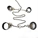 SM Bondage Restraints Kit for Sex Metal Handcuffs Ankle Wrist Collar and Waist Restraints System Adult BDSM Toy,Malethumb 1