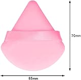Jagowa 6 Piece Triangle Velvet Powder Puffs Wet Dry Dual Use Makeup Foundation view 2