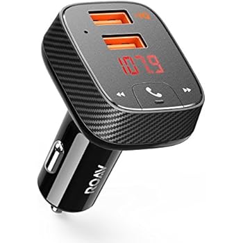 Wireless in car bluetooth fm transmitter