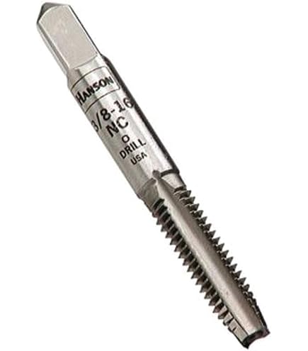 Alfa Tools RTT70767 7/16-14 Rethreading Tap – Carbon Steel, Restores Internal Threads Without Undercutting