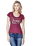 GUESS Women's Svera Chest Logo Tee
