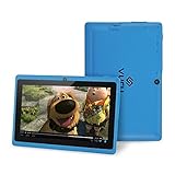 VURU A33 8GB Quad-Core Touchscreen Android Tablet 7 inch with Wi-Fi - Runs Android OS 4.4 - Features Front & Rear Cameras, Bluetooth, 1024 x 600 Resolution & Rechargeable 3000mAh Battery - Blue