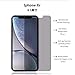 [2+2Pack] HXL Privacy Tempered Glass Screen Protector for iPhone 12 (6.1inch) with 2Pack Camera Lens Protector, Bubble Free-Case Friendly