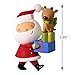 Hallmark Keepsake Christmas Ornament 2018 Year Dated Santa Kringle and Kris Delivering Gifts