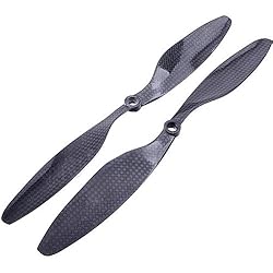QWinOut 10x4.5 3k Carbon Fiber Propeller Cw CCW