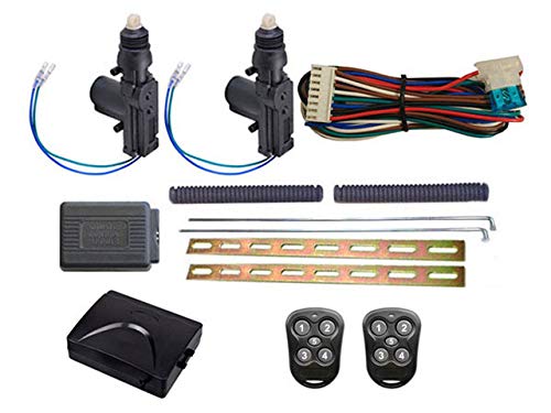 Megatronix CP500DK2 2-Door Remote Control Door Lock Actuator Kit With Keyless Entry System