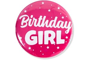 COLORFUL BLING It's My Birthday Ribbon, Satin Fabric Happy Birthday Birthday Queen King Ribbon Tinplate Badge Pin for Girls, Boys, Award Rose Badge Brooch Party Decoration