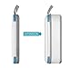 Cambond Compression Packing Cubes for Travel Women - 3 Pack Luggage Organizers Bags Travel Essentials Compression Cubes for Carry on Suitcases, White