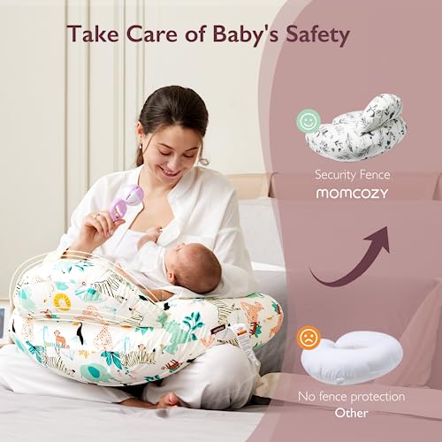 Momcozy Original Nursing Pillow for Breastfeeding, Plus Size Breastfeeding Pillows for More