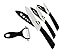 Beauty Flower Ceramic Knife/best Home Kitchen Tool/4 Pieces of Package/6