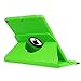 Fintie Rotating Case for iPad 6th / 5th Generation (2018/2017), iPad Air 2 / Air 1 (9.7 Inch) - 360 Degree Rotating Protective Stand Cover Auto Sleep, Green
