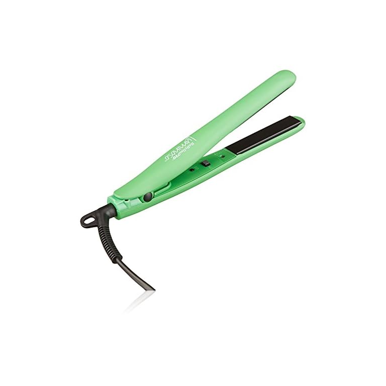 BaBylissPRO-Luminoso-Mini-Flat-Iron-34-Green BaBylissPRO Luminoso Mini Flat Iron, Yellow