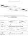 SOLFART LED 31.5 inch Bathroom Vanity Lighting Fixtures Stainless Steel Bath Mirror Lamps Wall Lights