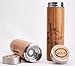 Bamboo Travel Coffee Mug Double Wall Eco Thermos for Hot and Cold Beverages, BPA Free, with Stainless Steel Infuser for Coffee or Tea & Fruit, (16oz)