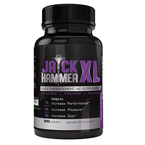 Testosterone Booster for Men by Jackhammer XL - 60 Capsules