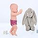 SOTOGO 4 Pieces Doll Diapers Doll Underwear for Baby Doll